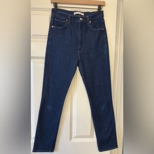 Citizens of Humanity Wilfred Nola Super High Rise Slim Dark wash Jeans Size 27